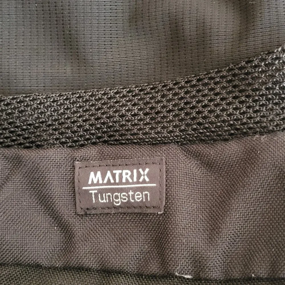 Vintage Eagle Creek Matrix Tungsten Backpack Black Gray Tech Travel Daypack Used